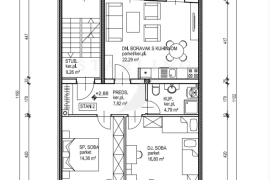 KUĆA S IDEJNIM PROJEKTOM, PRODAJA, ZAGREB, TREŠNJEVKA, 86 m2, 3-sobna, Trešnjevka - Sjever, Maison