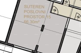 Poslovni prostor Prodaja poslovnog prostora u novom poslovno - stambenom projektu, Poreč, Poreč, Propiedad comercial