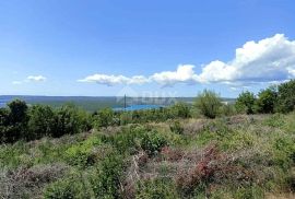 ISTRA, RABAC - Građevinsko zemljište s pogledom na more, Labin, Terrain