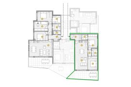 OPATIJA, stan 2S+DB s pogledom na more u vrhunskoj novogradnji s bazenom, Opatija, Appartment