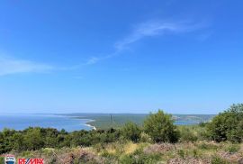 ISTRA, LABIN, GRAĐEVINSKO ZEMLJIŠTE NA IZVRSNOJ LOKACIJI, POGLED MORE, Labin, Terrain