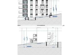 OPATIJA, CENTAR - zemljište s lokacijskom dozvolom za 11 stanova, građevinska dozvola u dolasku, PRILIKA, Opatija, Terrain