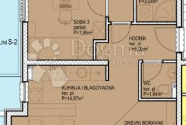 NOVOGRADNJA: Split, Sirobuja,Trosoban stan 64,73m2, Split, شقة