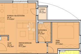 NOVOGRADNJA: Split, Sirobuja,Jednosoban stan 43,60M2, Split, Διαμέρισμα