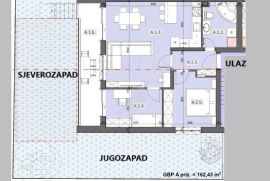 STAN A.1., NOVOGRADNJA, PRODAJA, SVETA KLARA, 78,34 m2, 3-SOBAN + VRT, Novi Zagreb - Zapad, Appartement