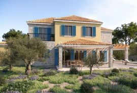 ŠIBENIK, ZATON – MEDITERANSKA KAMENA VILLA NA MIRNOJ LOKACIJI, Šibenik - Okolica, Famiglia