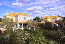 ŠIBENIK, ZATON – MEDITERANSKA KAMENA VILLA NA MIRNOJ LOKACIJI, Šibenik - Okolica, Maison