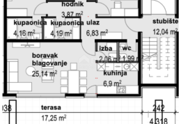 ZADAR, PRIVLAKA - Luksuzni stan s krovnom terasom, jacuzzijem i pogledom na more – samo 70 m od plaže! S5, Privlaka, Wohnung