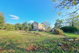 ISTRA, GROŽNJAN, OKOLICA – Prekrasna ruševina na prostranom građevinskom zemljištu., Oprtalj, Kuća