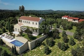 Nova Vas okolica, vila 270 m2, zemljište 1009 m2, bazen, pogled na more, Brtonigla, Σπίτι