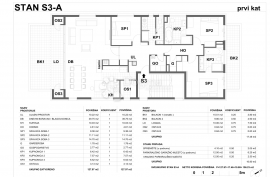 Gornji Bukovac, prvi kat, DB+3S, 156 m2, novogradnja!, Maksimir, Wohnung