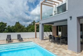 Moderna kuća s bazenom okružena prirodom, okolica Barbana, Barban, Famiglia