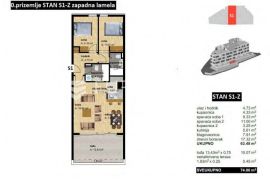 Makarska rivijera, Baška Voda, novogradnja, dvosoban stan namješten,  74m2, Makarska, Appartment