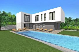 ISTRA, LABIN - Moderno dizajnirana kuća s bazenom, Labin, Haus