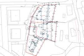 OPATIJA, CENTAR - zemljište 929m2 za vilu s bazenom s građevinskom dozvolom, centar Opatije, panoramski pogled, Opatija, Γη