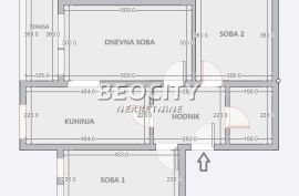 Palilula, Borča, Milana Toplice, 3.0, 66m2, Palilula, Apartamento