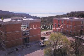 Istra, Labin - prekrasni penthouse u urbanoj villi, A7 2. kat, NKP 112.15 m2 - pogled na more, Labin, Kвартира