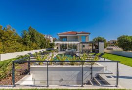 OTOK KRK, šire područje grada Krka - Luksuzna dizajnerska vila s panoramskim pogledom na more, Krk, Σπίτι