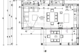 VRSI - STAN S2 - BAZEN, KROVNA TERASA, POGLED NA MORE, Vrsi, Apartamento