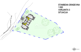 MATULJI, JURDANI, JUŠIĆI, PRINCIPI- građevinsko zemljište 2000m2 za stambenu zgradu–stanove/apartmane/obiteljsku kuću, Matulji, Γη