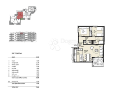 S21 - NOVOGRADNJA SA NEOMETANIM POGLEDOM NA MORE, Seget, Apartamento