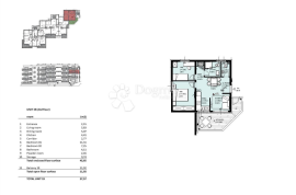 S19 - NOVOGRADNJA SA NEOMETANIM POGLEDOM NA MORE, Seget, Apartamento