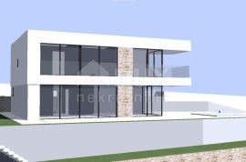 OPATIJA, IČIĆI, POLJANE- villa 155m2 s panoramskim pogledom na more i bazenom + uređena okućnica 600m2, Opatija - Okolica, House