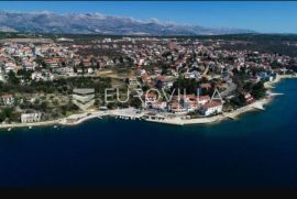 Zadar, Maslenica, građevinski teren s pogledom na more, Jasenice, Tierra