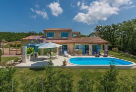 Istra, Umag, kuća s bazenom i pogledom na more, Umag, House