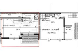 OPATIJA, LOVRAN - Ekskluzivan dvoetažni stan s privatnim bazenom samo 150 metara od plaže, novogradnja, Lovran, Wohnung