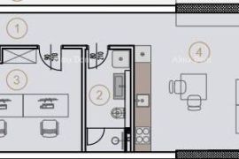 Poslovni prostor Prodaja poslovnog prostora u novom poslovno- stambenom projektu, Poreč CPP8, Poreč, Propriété commerciale