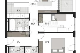 NAJAM ZA RADNIKE 70,14M2 + 4,78M2, Novi Zagreb - Zapad, Stan