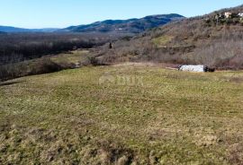 ISTRA, MOTOVUN - Građevinsko zemljište 1970 m2 sa pogledom na Motovun, na osami, Buzet, Arazi