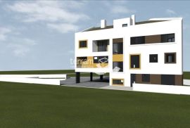 Istra, Pula, Šijana, dvoetažan stan 108m2, 3SS+DB, bazen, vrt 87m2 # prodaja, Pula, Appartement