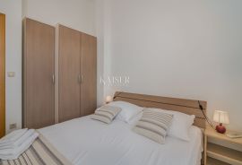 Klimno, otok Krk - apartman 62m2, 1. red do mora, Dobrinj, Wohnung