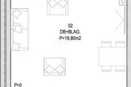 Barban - novogradnja, 2S+DB s terasom, 67 m2, Barban, شقة