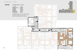 Labin, centar - 2S+DB s terasom, 79 m2, Labin, Appartamento