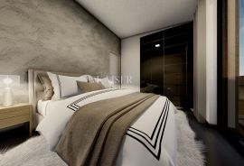 Krk, Otok Krk- Penthouse 115m2 s pogledom na more, Krk, شقة