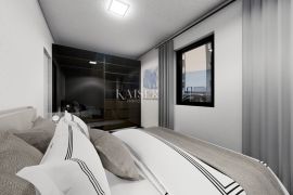 Krk, Otok Krk- luksuzan apartman 65m2 s okućnicom, Krk, شقة