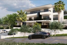 Otok Krk, Omišalj - apartman 90m2 sa okućnicom, 100m od mora, Omišalj, شقة