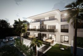 Otok Krk, Omišalj - apartman 90m2 sa okućnicom, 100m od mora, Omišalj, شقة