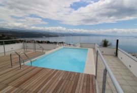 Opatija, penthouse, blizina centra, pogled na Opatiju i Kvarner s vrha krova, Opatija, Wohnung