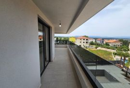 Malinska - apartman u izgradnji 80m2, pogled more, Malinska-Dubašnica, Διαμέρισμα