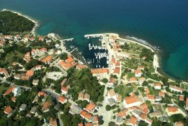 Nerezine - atraktivno zemljište s projektom i pogledom na more, Mali Lošinj, Terreno