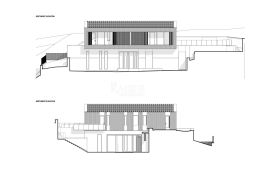 Rabac - građevinsko zemljište s idejnim projektom, 435 m2, Labin, Land