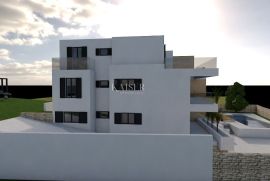 Otok Pag, Metajna - stan 2SB+DB 1. kat 100 m od mora, Novalja, Appartment