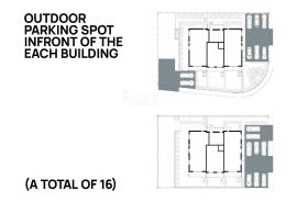 Medulin – Stan 2S+DB na 2. katu, 100 m od mora (43/8), Medulin, Apartamento