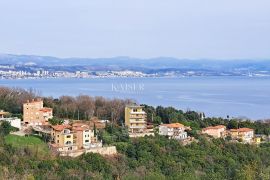 Opatijska rivijera, okolica,dvosobni dvoetažni stan u novogradnji s panoramskim pogledom, Opatija, شقة