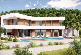 Mošćenička Draga - zemljište s projektom, 1 215 m2, Mošćenička Draga, Land