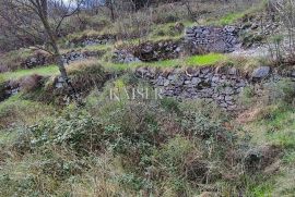 Mošćenice - zemljište s panoramskim pogledom na more, 2 250 m2, Mošćenička Draga, Terreno